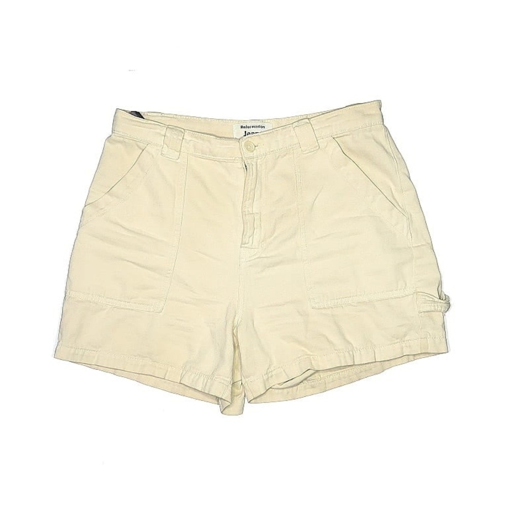 Reformation Khaki Shorts
